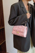'Kehlani' Textured Denim Crossbody Bag - Celes Fashion